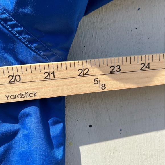 Kid's Vintage REI Jacket Blue Solid L Camp Hike Light Packable Lined Fleece - Picture 12 of 14